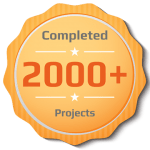 2000+ PROJECTS COMPLETE
