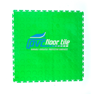 Green rubber mat 500x500mm