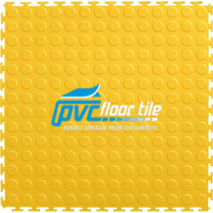 Yellow rubber mat 500x500mm