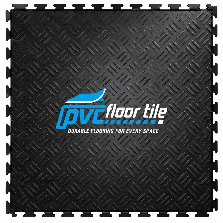 Checker Vehicle Bay Tiles 500 × 500mm interlocking garage floor tile