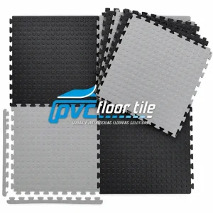 Classic EVA Foam Flooring Mat 4 grey pieces 600 × 600mm interlocking foam tiles