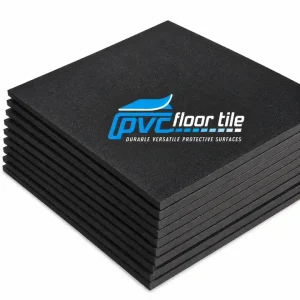 Equipment Protection Tile 20mm heavy-duty black rubber floor tile