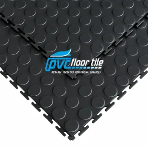 Black Training Room Tiles 500 × 500 × 5mm interlocking floor tiles
