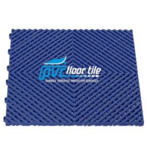 Dark Blue Vented Garage Tile easy to install