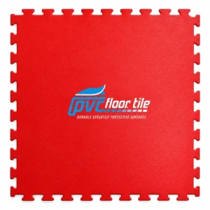 Leather Top Smooth-Top PVC Tile 500 × 500 × 5mm interlocking floor tile