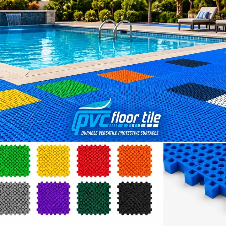 100 piece multi-sport airflow court tile pack covering one square metre