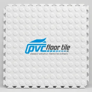 Prolock Checkered Interlocking Tiles 500 × 500mm black PVC floor tile