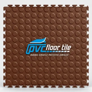 ProLock Rubber Tile 500 × 500mm black interlocking rubber floor tile