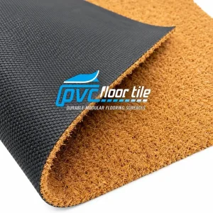 PVC Backed Classic Coir Mat plain natural coir entrance mat