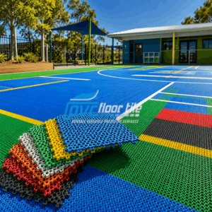 100 Piece Court Tiles – 1m² MultiSport Tile Pack