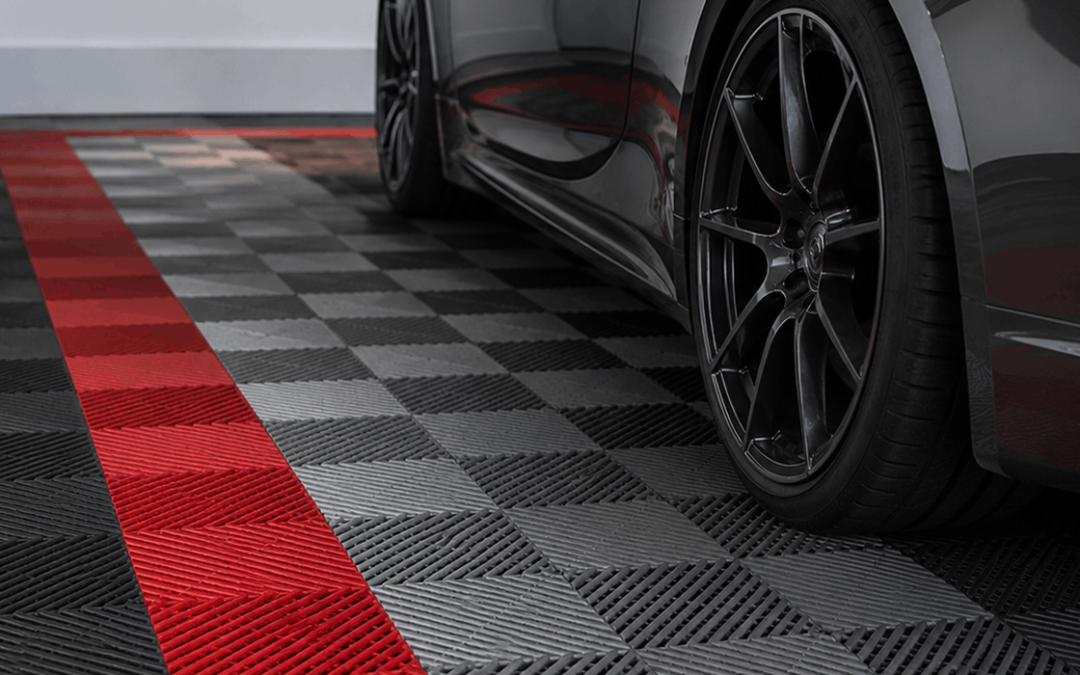 Garage Tiles vs Painted Concrete