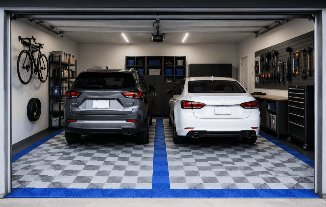 Flooring options for a double garage