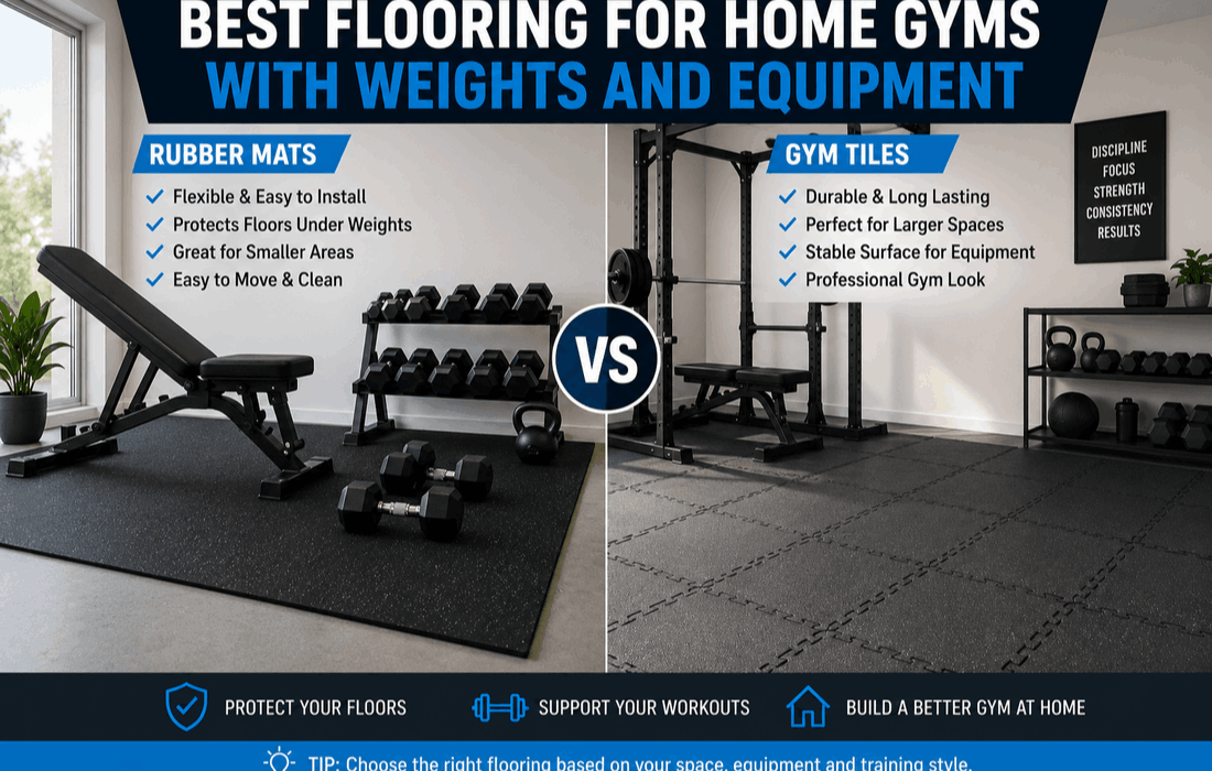 Best flooring for a home gym with weights