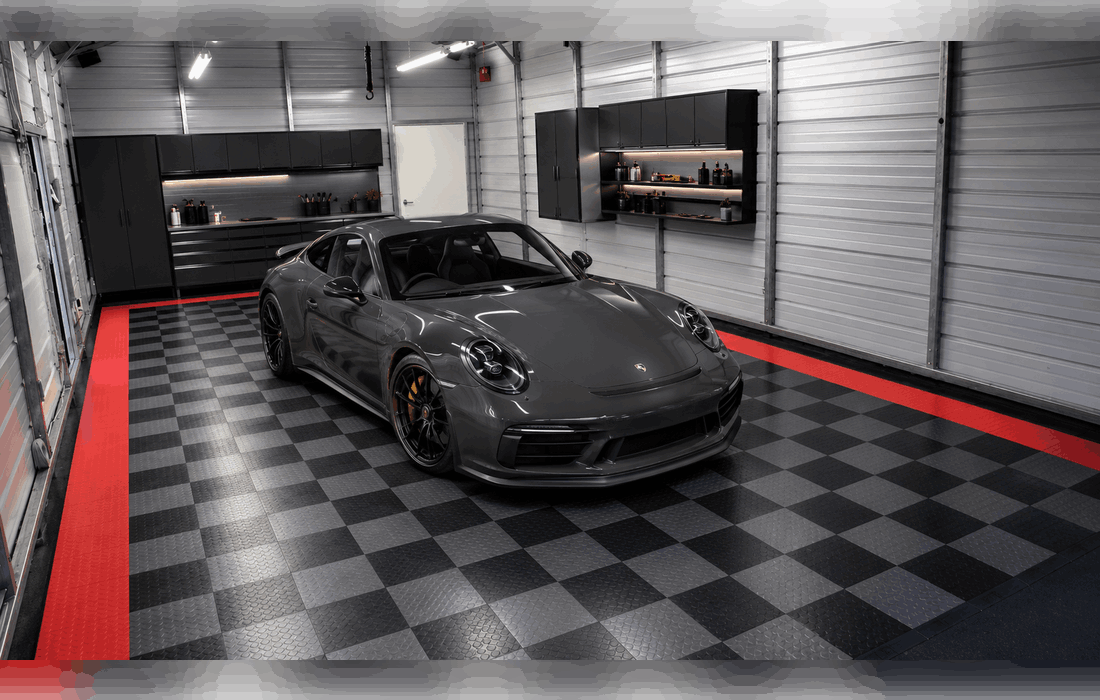 Garage flooring for car enthusiasts and showroom garages