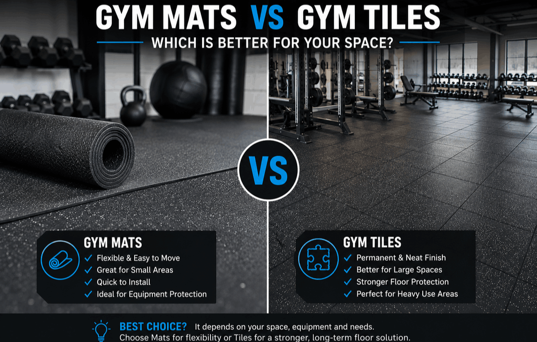 Gym mats versus gym tiles comparison