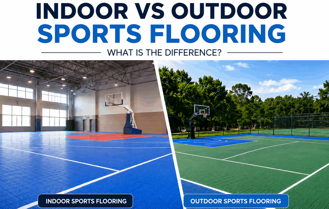 Indoor versus outdoor sports flooring comparison