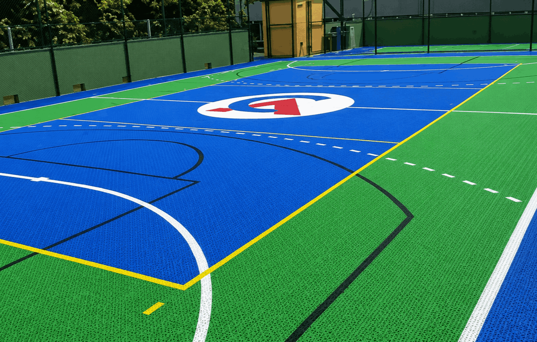 Multi-sport court flooring options