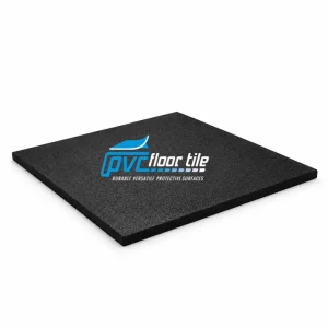 Dense Rubber Equipment Support Mat – 1m × 1m