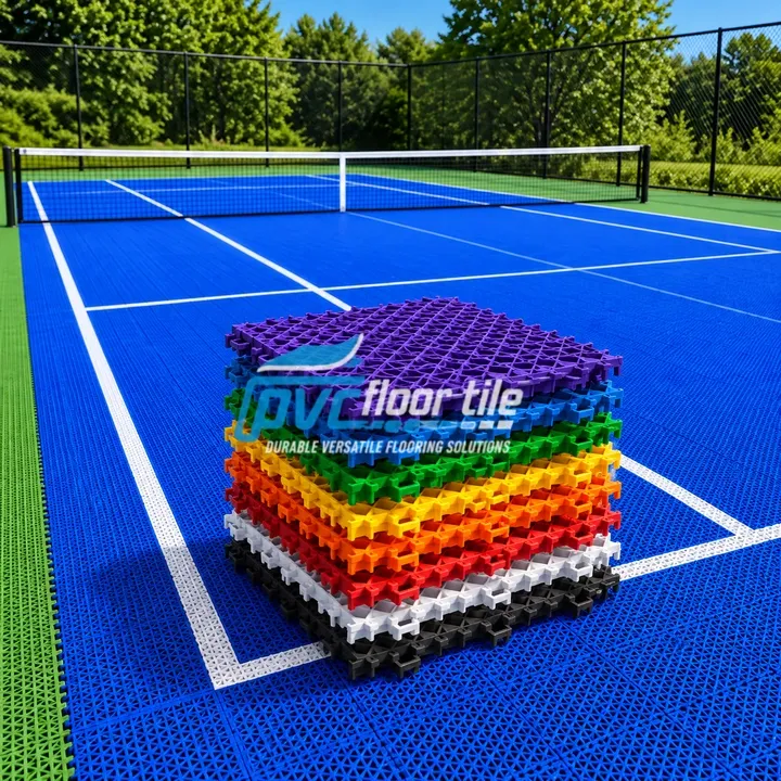 Tennis sport interlocking tiles 100-pack covering 1m²